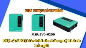 Biến Tần Năng Lượng Mặt Trời EVO 6200W 48V AN-SCI-EVO 6200 Wifi