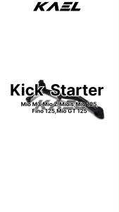 Aksesoris Motor Mio: Panduan Lengkap untuk Kick Starter & Suku Cadang