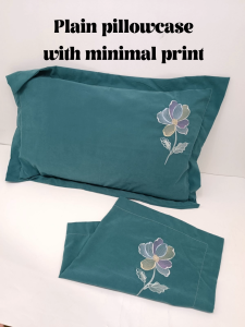 2 pcs High Quality Colored Plain Pillowcase Breathable Punda 45x70cm (NB-2421 & NB-2422)