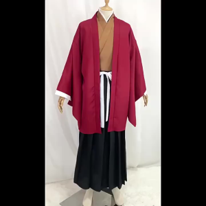 Anime Demon Slayer Kimetsu No Yaiba Tsugikuni Yoriichi Cosplay Costume Full Set Uniforms Halloween Suits
