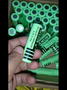 Baterai Lithium Batre Elektronik TYPE Lithium 18650 2.75v sampai 4.2v 13000mAh Hitam Kuning Hijau