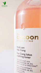Toner nước cân bằng da SEN Hậu Giang cocoon 140ml Thuần Chay - VEGAN - Mỹ phẩm thuần chay