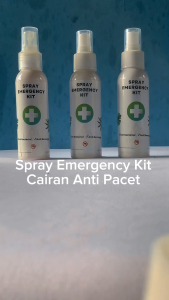 Spray Anti Serangga & Pacet Emergency Kit - Perlindungan Alami Praktis Botol Plastik
