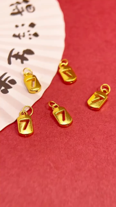 จี้เลข7 ทองคำแท้ 99.9% (24K) น้ำหนักทอง 0.5 กรัม