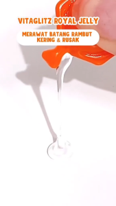 MAKARIZO Hair Energy Vitaglitz 1ml X6 Serum Keratin Vitamin Rambut Kering Rusak Rontok Aloe Royal