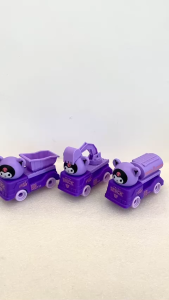 [HOT] Combo 3 xe công trình chạy đà Kuromi Koromi Korumi cho bé thích mô hình xe đồ chơi xe xúc xe ben xe bồn 560-37