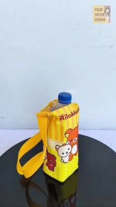 Tas Botol Minum Seri Sanrio Sarung Botol Minum Anak Aneka Karakter Bahan Kanvas