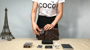 Tas Dada Kasual Kulit Aslii - Tas Pinggang Kulit Aslii - Bag Phone Pouch Kulit Aslii