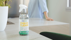 Xịt làm sạch bề mặt inoxthép không gỉ tiêu chuẩn Air Label Score A+ Stanhome Stainless Clean 500ml