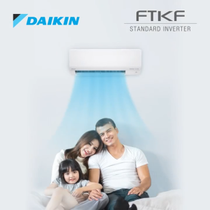 Daikin 1.0HP/1.5HP/2.0HP/2.5HP R32 Inverter FTKF Series Air Conditioner AirCon 空调 FTKF25CV1MF FTKF35CV1MF FTKF50CV1MF FTKF50CV1MF with GIN-ION Blue Filter and Wifi