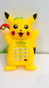 Đồ Chơi Điện Thoại Pikachu Đáng Yêu Chạy Pin Phát Nhạc Cho Bé Trai Và Bé Gái – Hana Kidtoys
