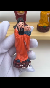 เทพเจ้าทำจากเรซิน #พกลกซิ่ว #กวนอู #พระยูไล #พระสักกระจายน์ E