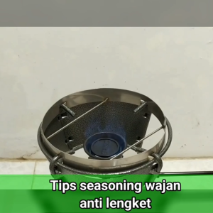 wajan stainless steel calypso 34 cm anti lengket anti karat tebal