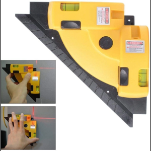 Square Laser Level 90 Degree Laser Level Vertical Horizontal Ground and Wall