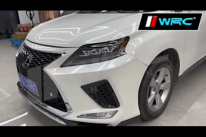 801 Lexus RX270 RX330 RX350 2009 - 2014 Triple Projector Dynamic Led Headlamp With A Touch In Blue + Signal Running