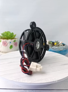 Quạt tủ lạnh TOSHIBA tròn 12V 3 dây 0.11A kích thước 10.8cm NIDEC