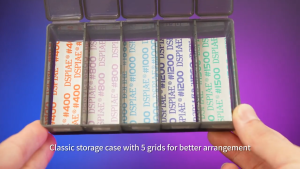 Reusable Adhesive Sandpaper Kit by DSPIAE for Sanding Polishing Gundam tamiya scale model  figurine DSP-S01