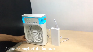 Small Air Cooler Fan Cooling Portable Camping Mini Silent USB charging Fan Appliances Office House  Air Conditioner