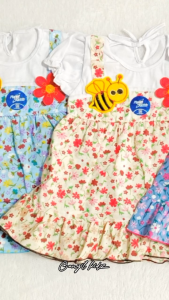 Dress / Rok Bayi Motif BEE FLOWER / Rok Planet Kidz Premium - Planet Kids (Planet Kid)
