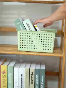 ชั้นวางหนังสือที่เรียบง่าย ชั้นวางของแบบตั้งพื้น ชั้นเก็บของแบบขั้นบันได ทำโดยไม้ไผ่ธรรมชาติ มีหลายขนาด รับน้ำหนักได้มาก