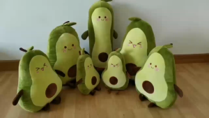 30cm Cute Avocado Plush Doll Pillow Sofa Sleeping Pillow Cushion Kids Birthday Toy Gift