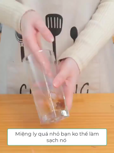 [HCM] Cọ Vệ Sinh Bình Nước / Cà Phê / Các Loại Chai Có Cán Bằng Gỗ Hình Tiện Dụng-TyHome