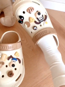 Lateny Sandal bapao / sandal jibbitz / sandal slop / sandal baim / sandal kodok / wedges baim / sepatu wedges