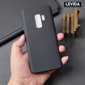 Perlindungan Penuh Samsung dengan Softcase Macaron Hitam & TPU