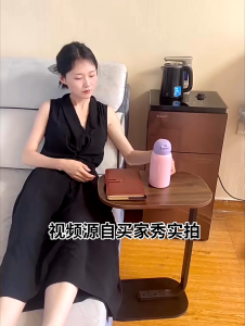 Worthbuy Wooden Side Table Meja Tepi Coffee Table Meja Kopi Bedside Table Work Desk Living Room Rack Kecil Tepi Katil 茶几