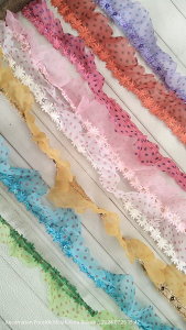 RDA103 Renda / Pinggiran Baju Motif Cantik Lebar 3Cm (Per 3 Meter)