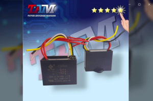 KAPASITOR 5 KABEL CBB61 1.7+2+3 Uf CBB61 1.7UF 2UF 3UF