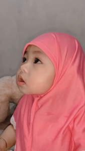 kerudung bayi newborn 0-3 tahun / jilbab anak bayi / hijab bayi premium