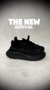 Sepatu Sneakers Pria Reaper Slip On Hitam Sports Kasual - E18 LUCKY Sepatu Kekinian