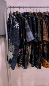 KEMEJA BATIK PROMO 100RB 5 PCS(harga paket dpt 5 pcs) 5 BAJU DEWASA M L XL XXL PROMO KEMEJA LENGAN PENDEK