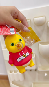 Móc khoá cute rồng con có thể thổi bong bóng dễ thương độc đáo ( có sẵn )