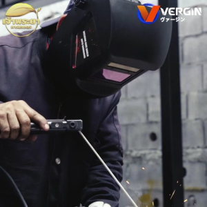 VERGIN หน้ากากเชื่อม ตัดแสงออโต้ใน 0.1ms ปรับแสงความไว และความเร็วลดแสงได้ ปรับระดับได้รอบศรีษะ ใส่สบายฟองน้ำหนา