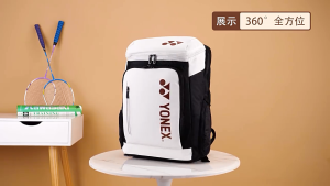 Yonex Badminton Bag Backpack: High Capacity Training & Portable Tennis Racquet Bag