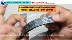 Vanbelt Vario 110 Karbu Original Honda Vanbelt Vario Techno 110 Ori Vanbelt Vario Techno 110 Karbu Asli Vanbelt set Roller Vario 110 Karbu KVB Original Roller Vario Techno 10 Karbu Original Honda Genuine Part