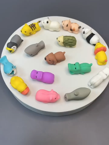 ตัวถนอมสายชาร์จ USB รูปสัตว์ อุปกรณ์เสริม สำหรับ ถนอมสายชาร์จ ใช้กับสายได้ทุกยี่ห้อ iphone Android