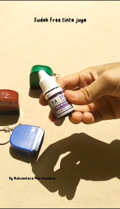 STEMPEL 𝐆𝐑𝐀𝐓𝐈𝐒 𝐓𝐈𝐍𝐓𝐀 DOKTER 13 X 43MM / CUSTOM STAMPEL NAMA BIDAN | PERAWAT | APOTEKER | NIP | JABATAN | NOMOR HP | BUPATI / STEMPEL GANTUNGAN KUNCI