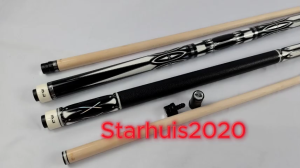 Stik Billiard MJ Cue HOW Handmade Premium Leather / Wrapless Series maple shaft Radial joint