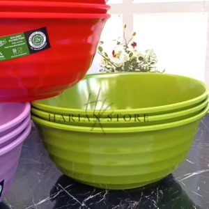 2 PCS MANGKUK ULIR MELAMIN SNI GOLDEN FYING CAP IKAN 6INCH MELAMIN TEBAL ULIR TIMBUL