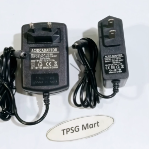 Nguồn Adapter DC 12V - 1A / 12V - 2A (Đầu cắm 5.5mm x 2.1mm)
