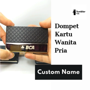 {\n \"article\": \" Custom Tempat Kartu Nama Stainless Name Card Holder Dompet Pria Wanita Kartu Eksklusif Premium