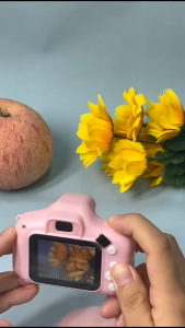 กล้องถ่ายรูปเด็กตัวใหม่ กล้องดิจิตอล ของเล่น สำหรับเด็ก กล้องดิจิตอล ขนาดเล็ก ถ่ายรูป ถ่ายวีดีโอ กล้องถ่ายรูป