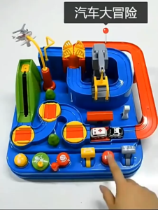 🐰Dolly 🐰รถรางของเล่น เกมรถราง วิ่งได้อัตโนมัติ ชุดรถราง แถมรถ 4 คัน วิ่งอัตโนมัต เสริมพัฒนาการเด็ก 2/4/6คัน