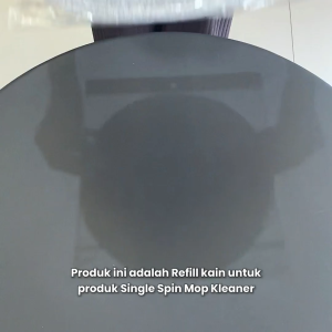 Kleaner Refill Alat Pel Lantai Putar Single Spin Mop Pembersih Lantai GSRT009