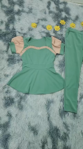 Sét bộ thun cát hàn xinh xắn quần dài ống ôm.TAK08