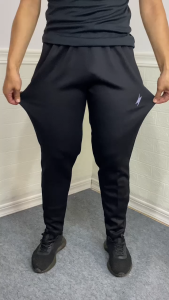 STRONG PANTS-Thunderous Hitam Celana Training Jogging Fitness Gym Olahraga Sport