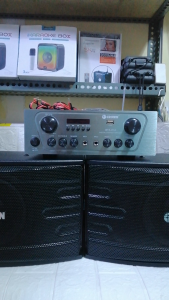 Crown BFA-616 Karaoke Amplifier 2000w x2 PMPO Bluetooth mic echo fm radio